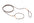 Nylon Slip Lead With Stopper (4 ft  x 1/16 or 2 mm)