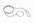 Nylon Slip Lead With Stopper (4 ft  x 1/16 or 2 mm)