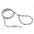 Nylon Snap Leads (4 ft  x 1/8in or 4mm)