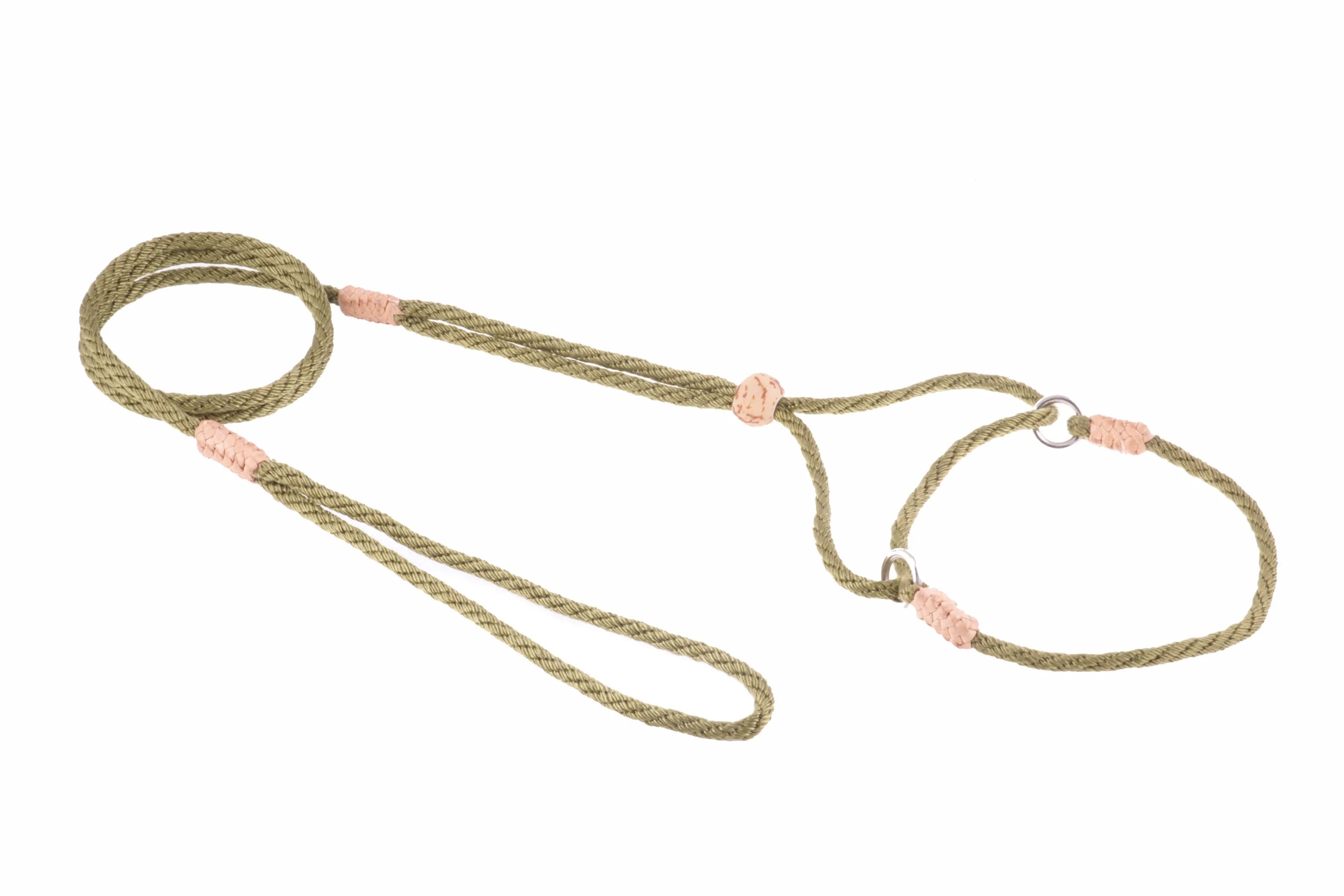 Nylon Martingale Leads (8in x 1/8in or 4mm)