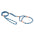 Nylon Martingale Leads (10in x 1/4in or 6mm)