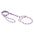 Nylon Martingale Leads (10in x 1/4in or 6mm)