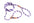 Nylon Slip Leash With 2 Stoppers (6ft  x 5/16in or 8mm)