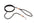 Nylon Snap Leads (4 ft  x 1/8in or 4mm)