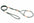 Nylon Martingale Leads (8in x 1/8in or 4mm)