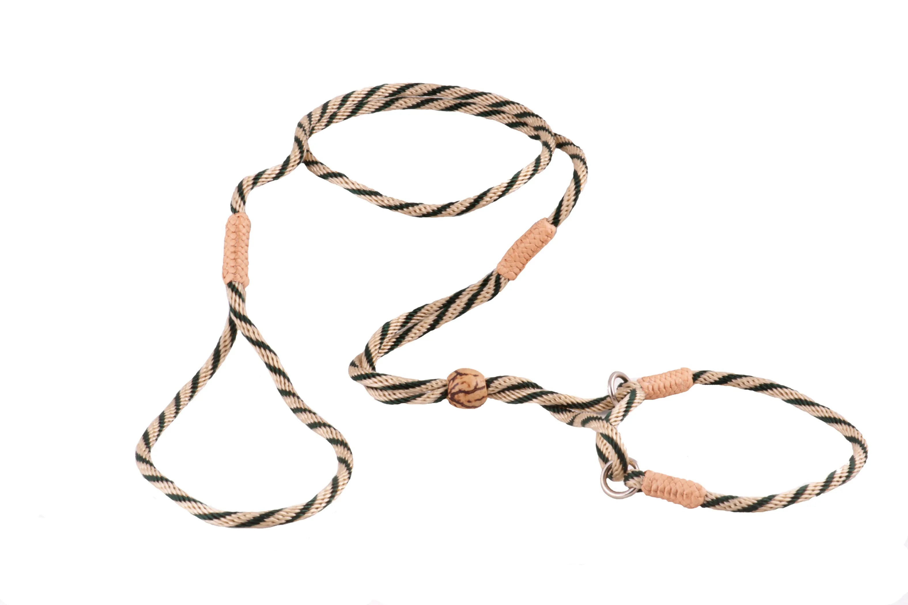 Nylon Martingale Leads (8in x 1/8in or 4mm)