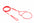 Nylon Martingale Leads (8in x 1/16 or 2 mm)