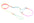 Nylon Martingale Leads (8in x 1/16 or 2 mm)