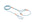 Nylon Martingale Leads (8in x 1/16 or 2 mm)