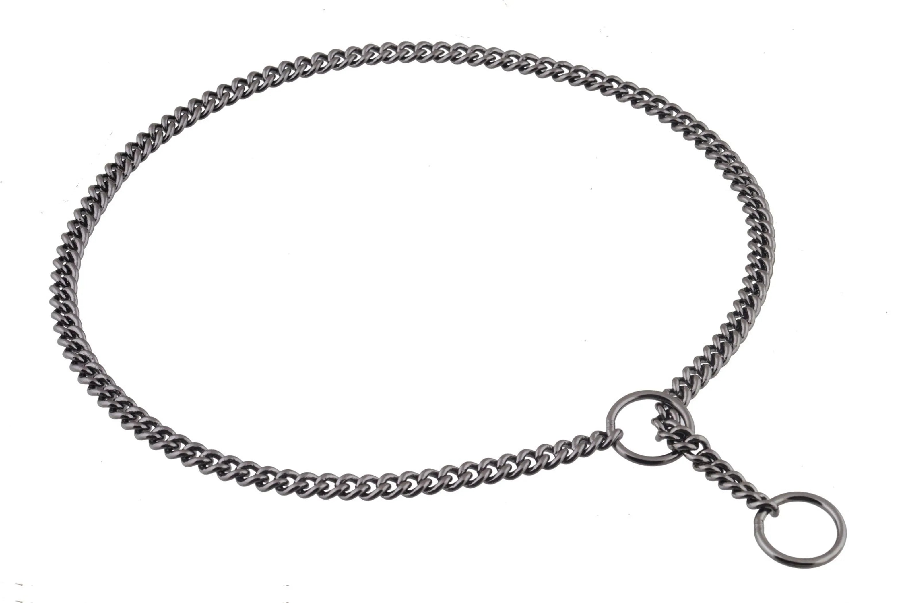 Slip Curve Show Chain Collar (24 in x 1.6 mm)
