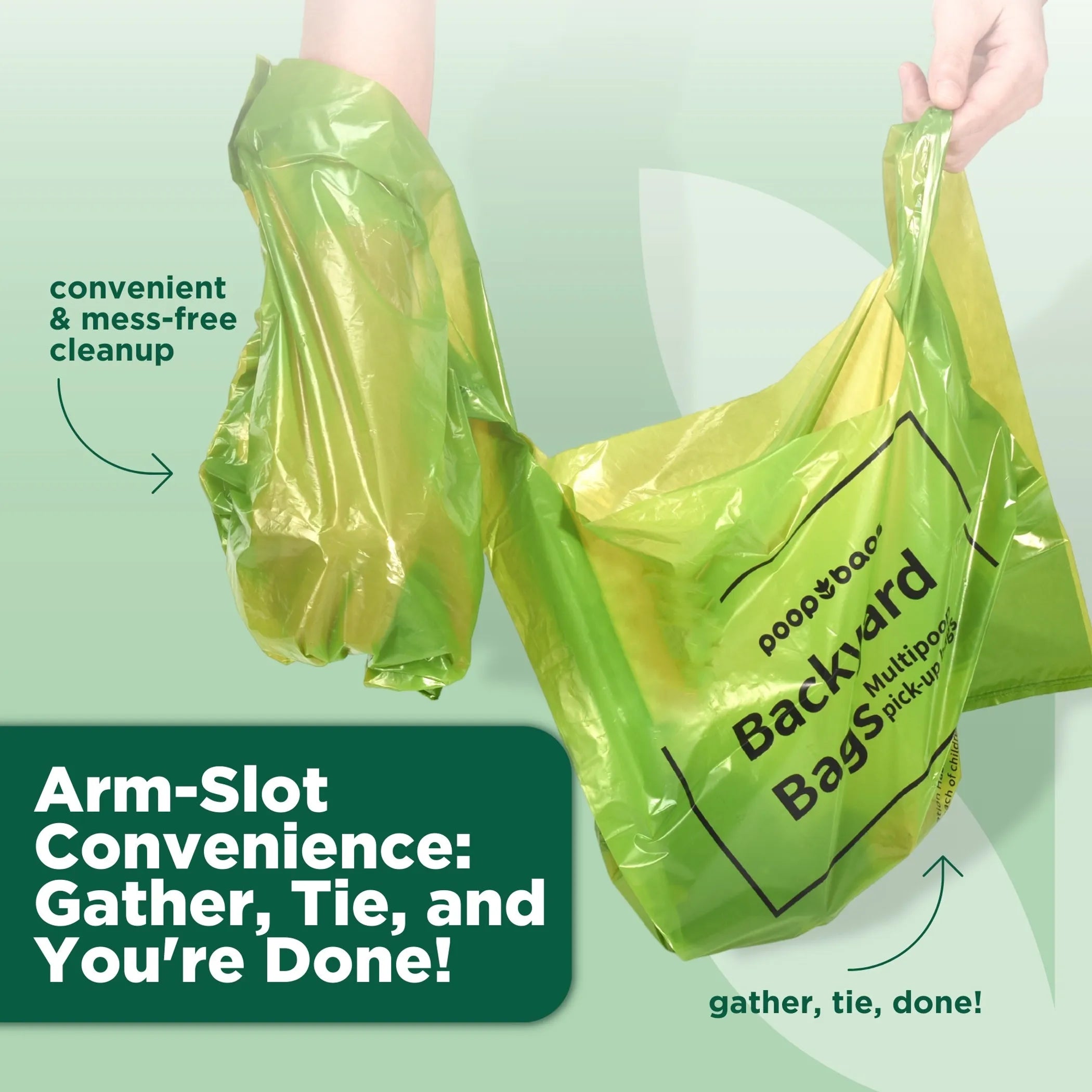 BIOBASED BACKYARD BAGS