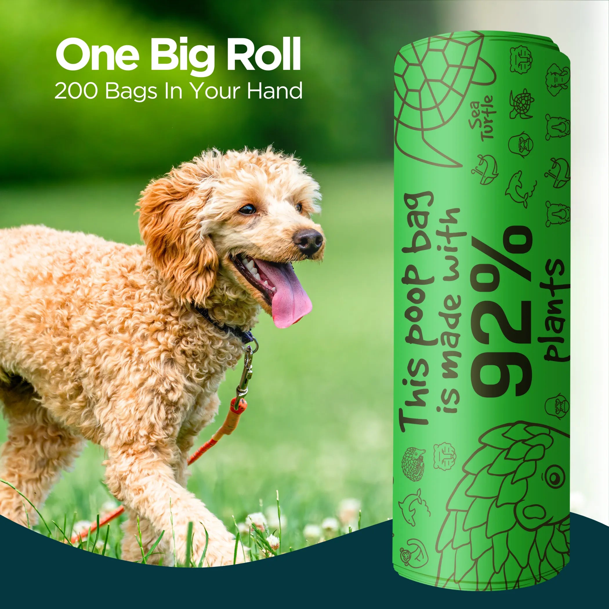 You Buy; We Donate Compostable Single Bulk Roll