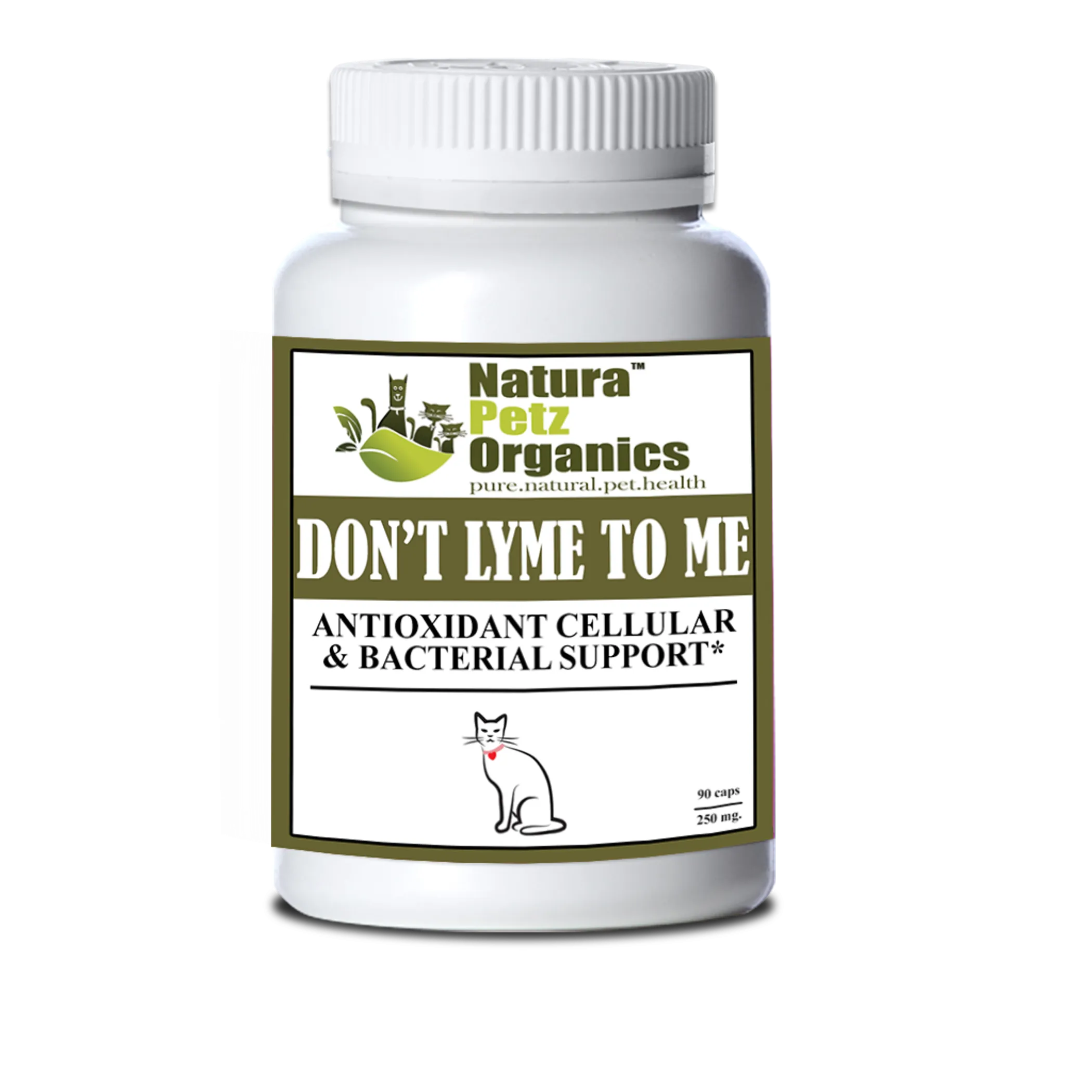 Don'T Lyme To Me Capsules* Antioxidant Cellular & Bacterial Support* Dogs & Cats*