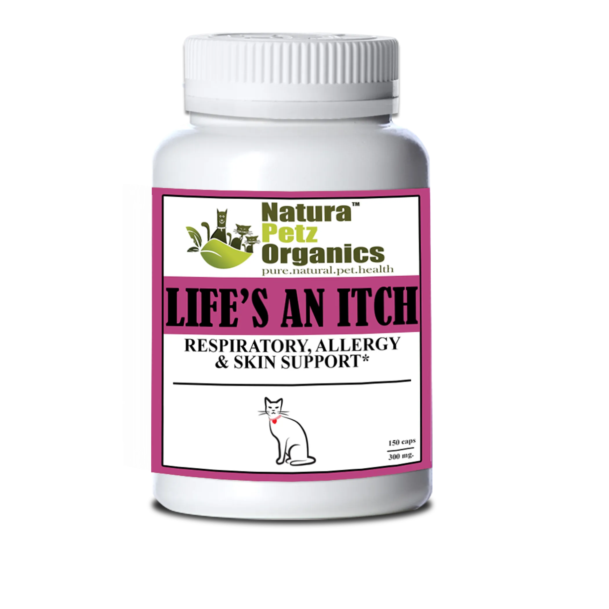 Life'S An Itch Capsules - Respiratory, Allergy & Skin Support* Capsules For Dogs & Cats*