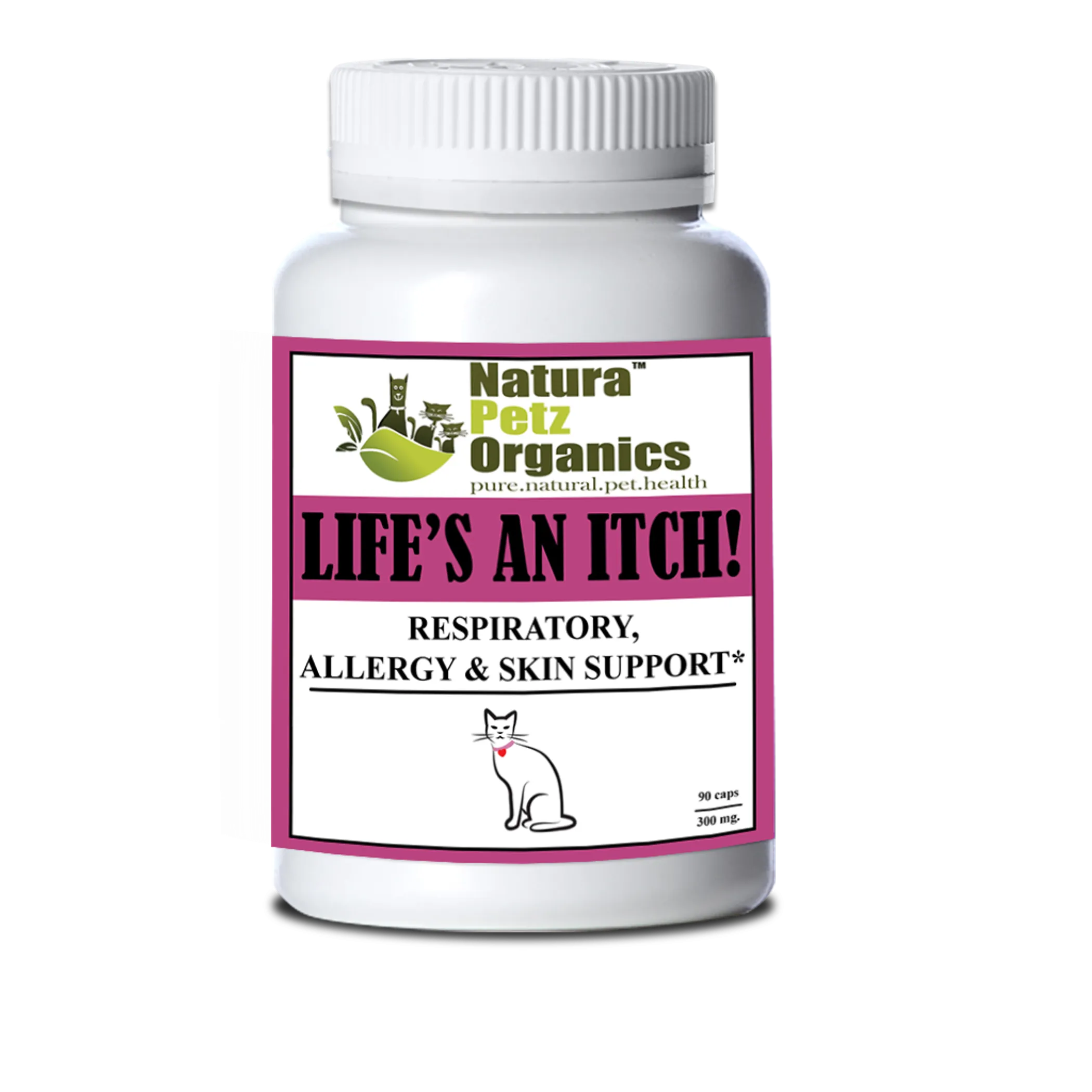 Life'S An Itch Capsules - Respiratory, Allergy & Skin Support* Capsules For Dogs & Cats*