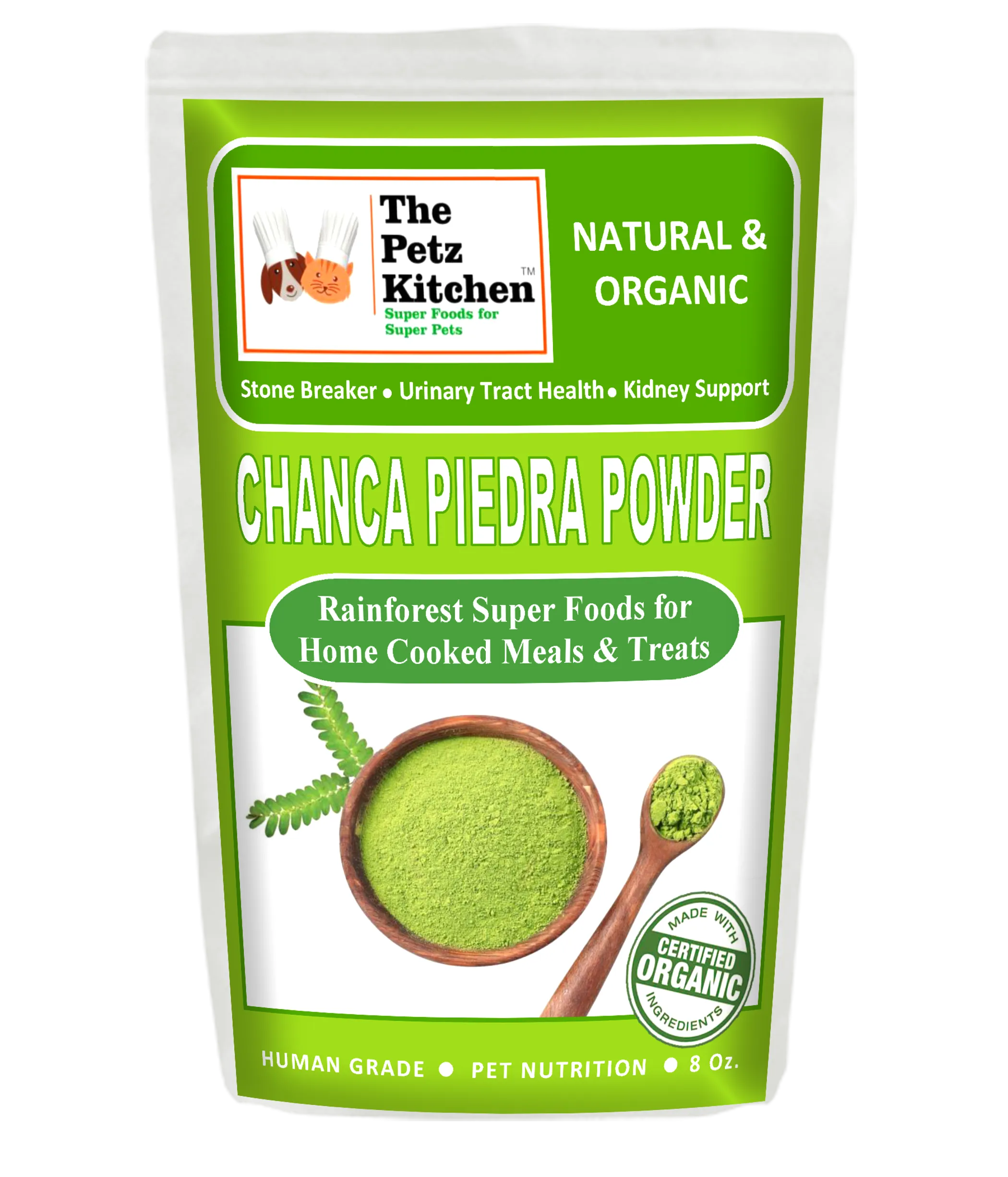 Chanca Piedra - Stone Breaker* Urinary Infection & Inflammation Support*  The Petz Kitchen - Organic & Human Grade Ingredients For Home Prepared Meals & Treats