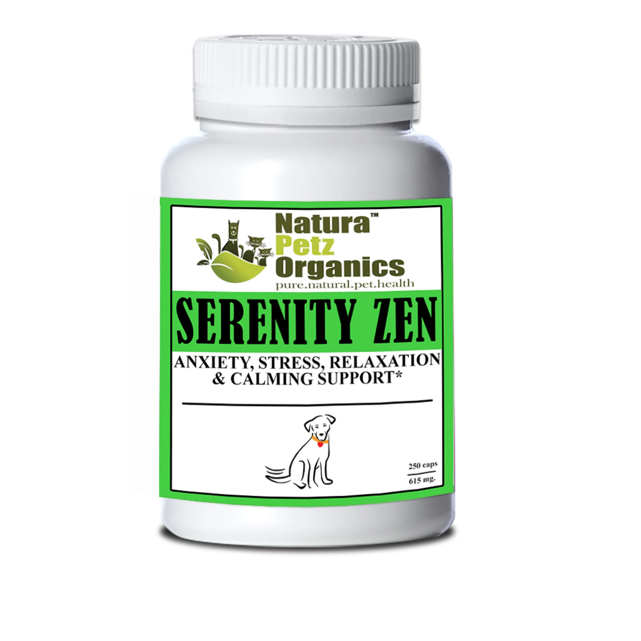 Serenity Zen - Anxiety, Stress, Relaxation & Multi-Systems Calming Support Dogs & Cats*