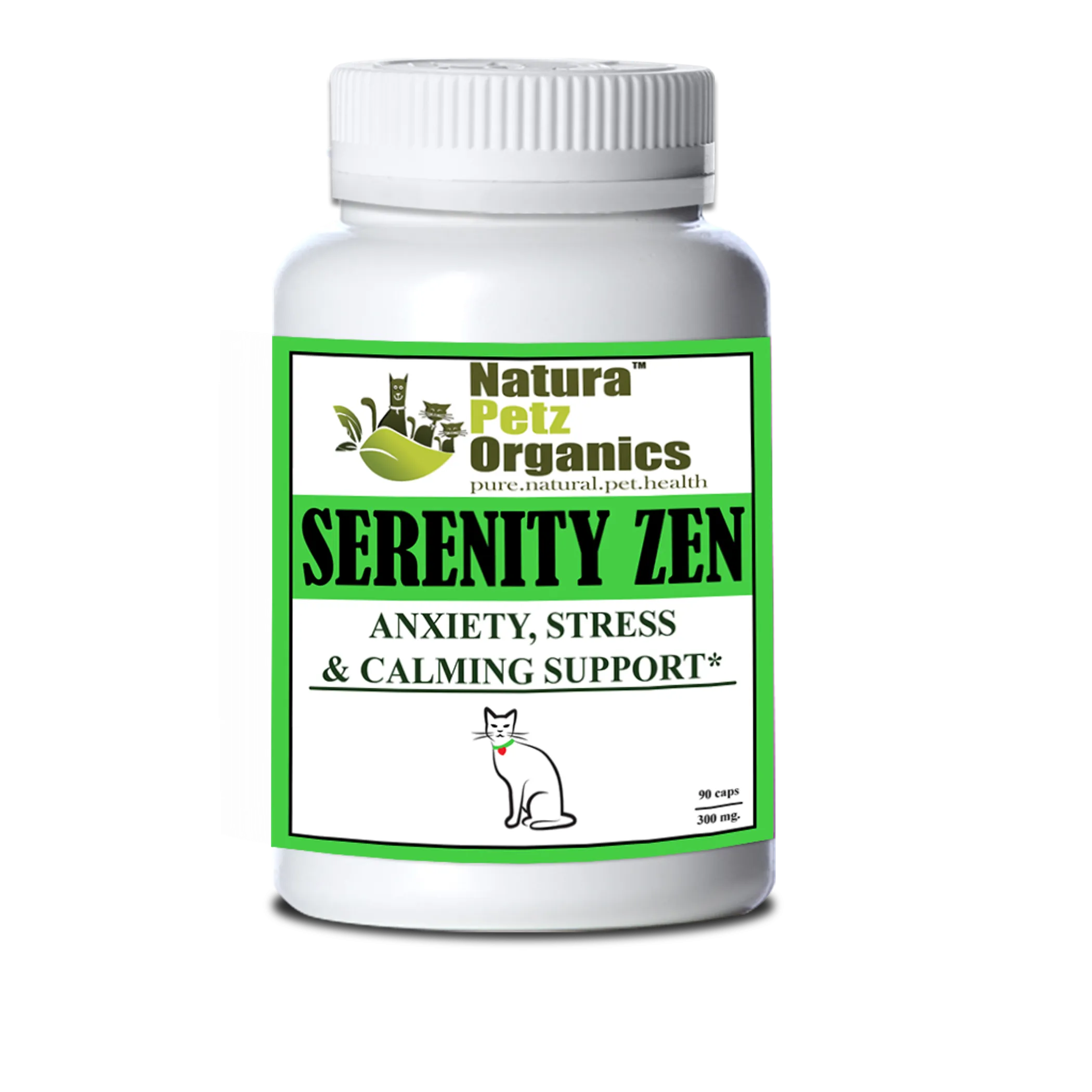 Serenity Zen - Anxiety, Stress, Relaxation & Multi-Systems Calming Support Dogs & Cats*