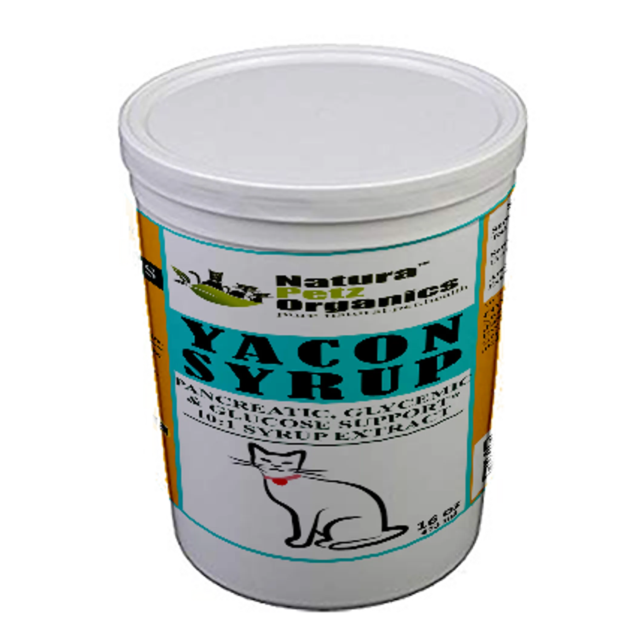 Yacon Leaf Syrup - Pancreatic Support* 10:1  The Petz Kitchen  Yacon Syrup 10:1 Alcohol Free  For Dogs & Cats* Meals & Treats
