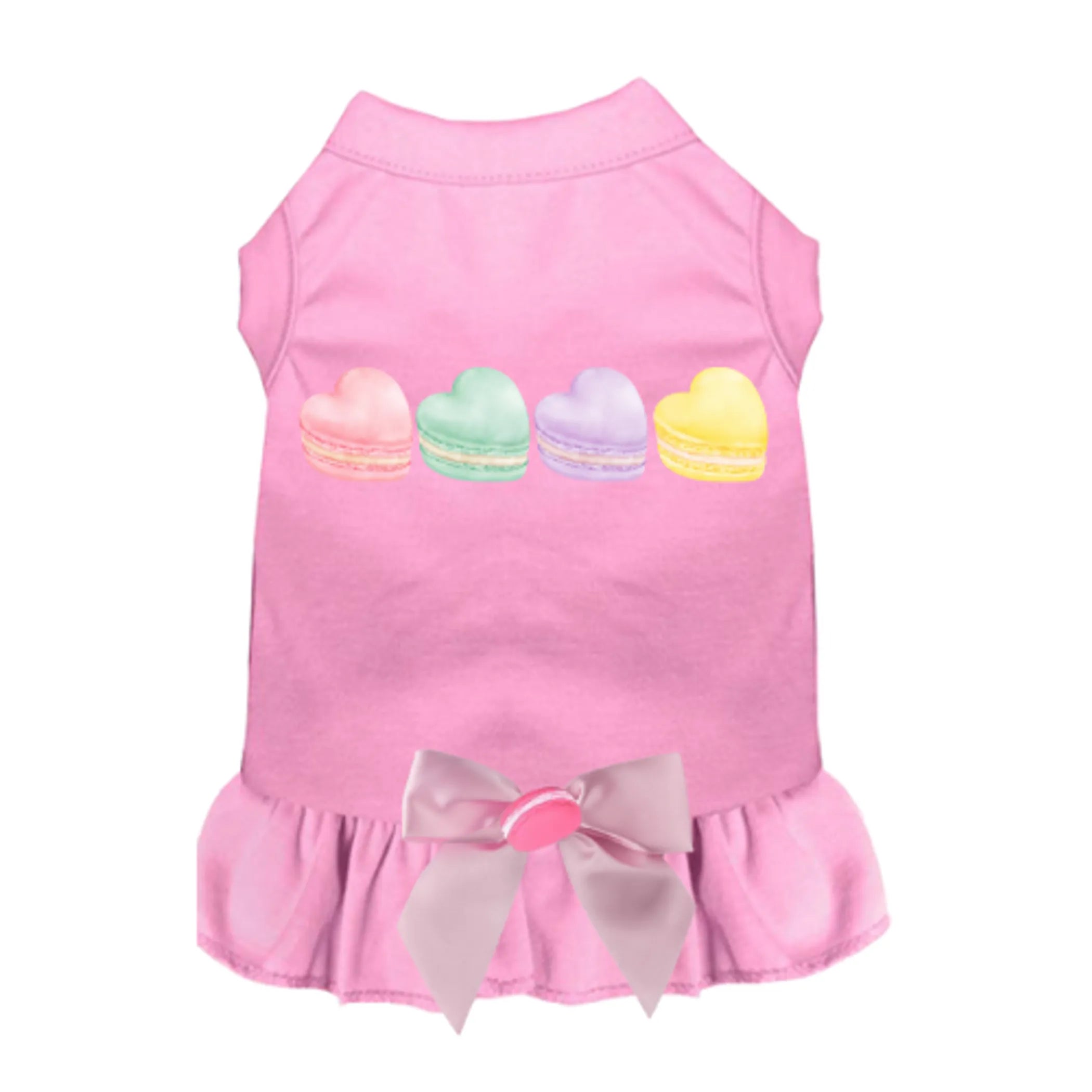 Macaroon Hearts Dog  - Pack Of: 1