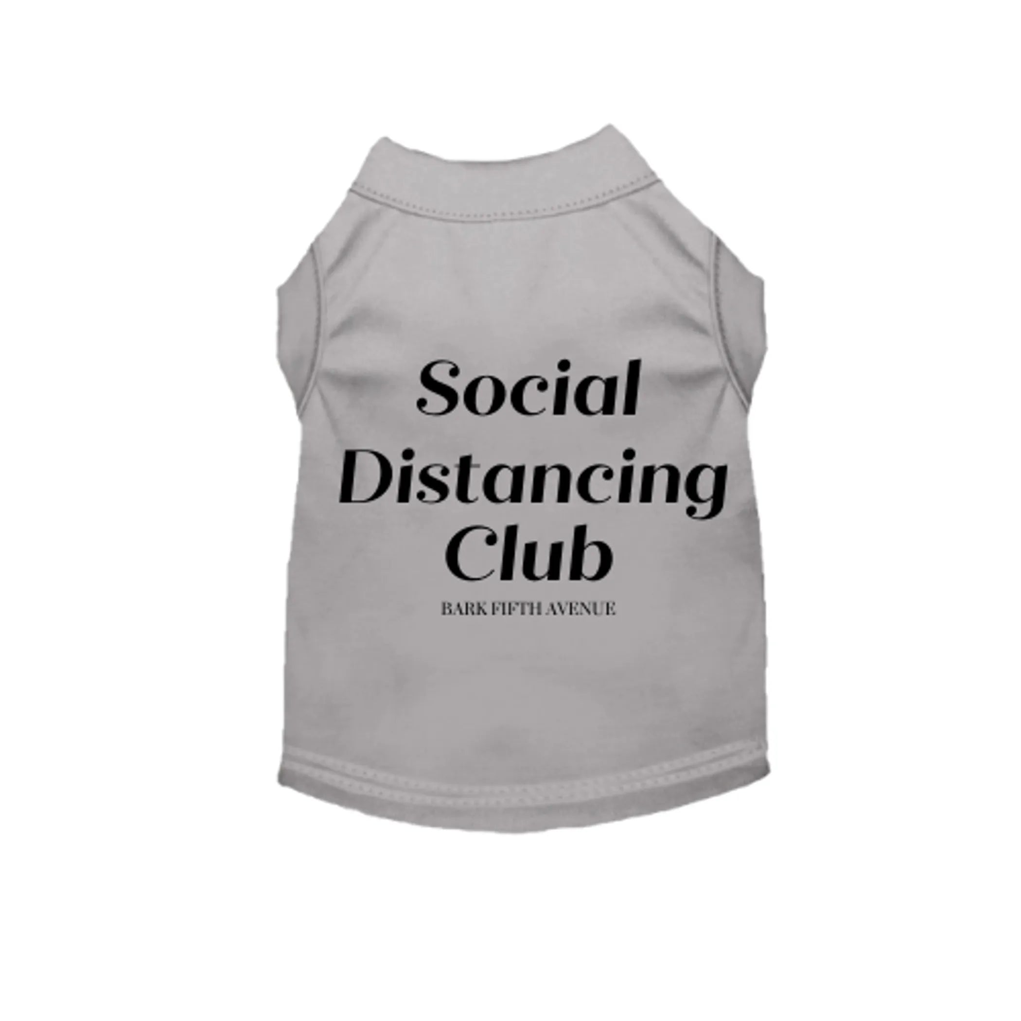 Anti Social Distancing Club - Color: White | Pack Of: 1