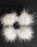 Snowflake Pom Pom Hair Barrettes