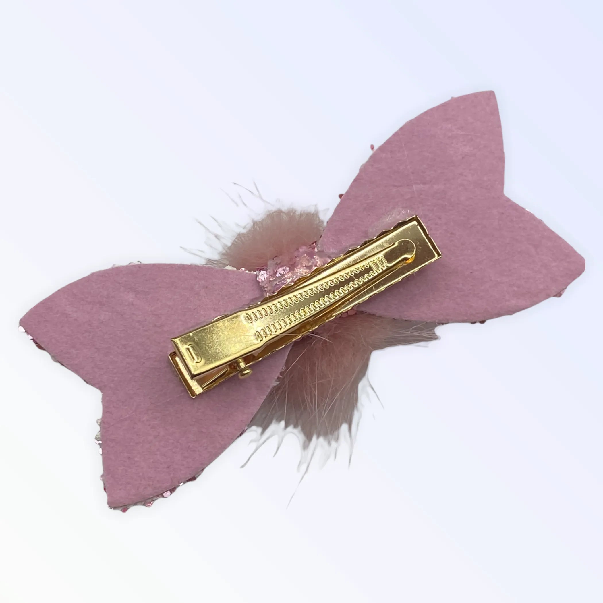 Glamoratzzi Pom Pom Hair Barrettes