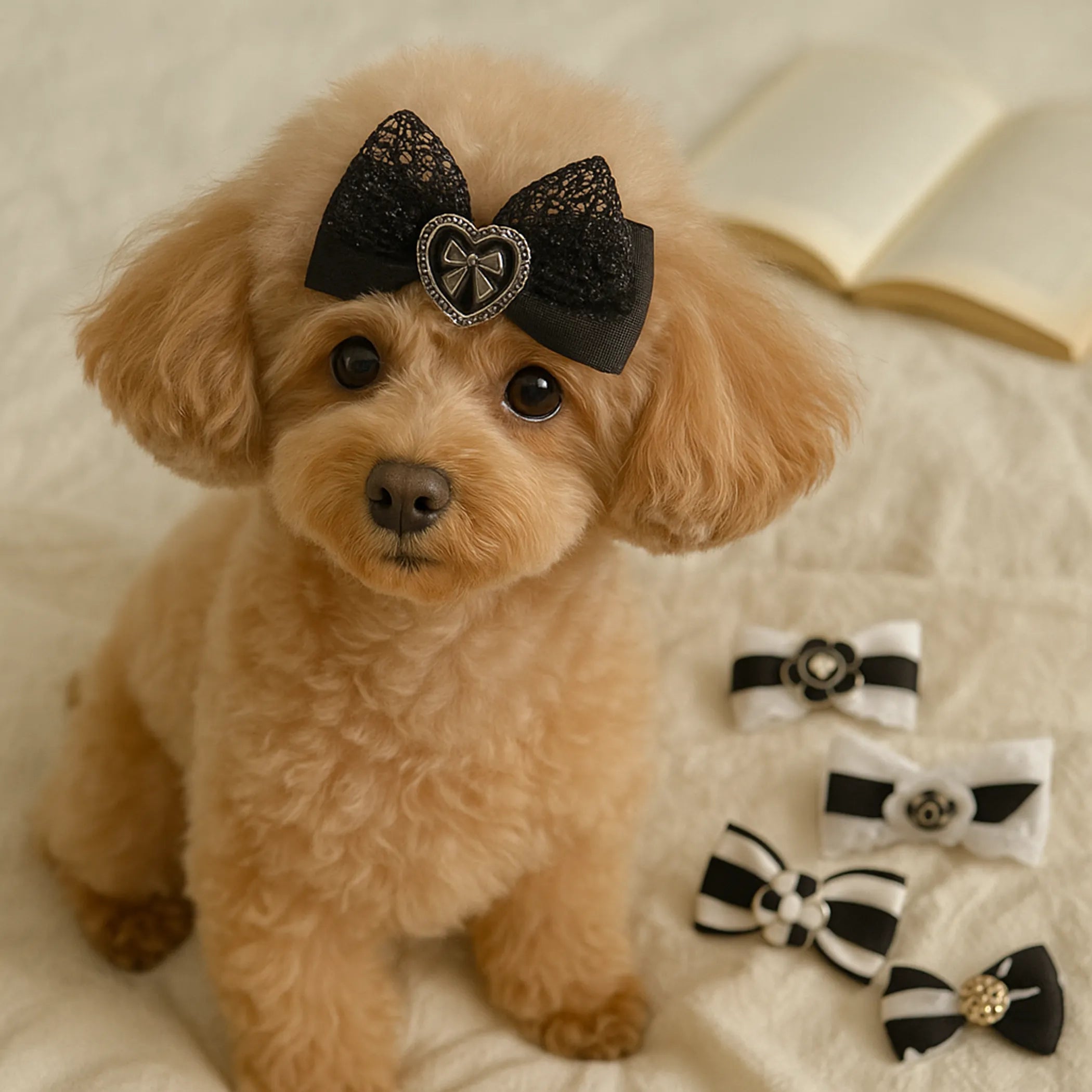 Maison gance Haute Couture Pet Bow Collection