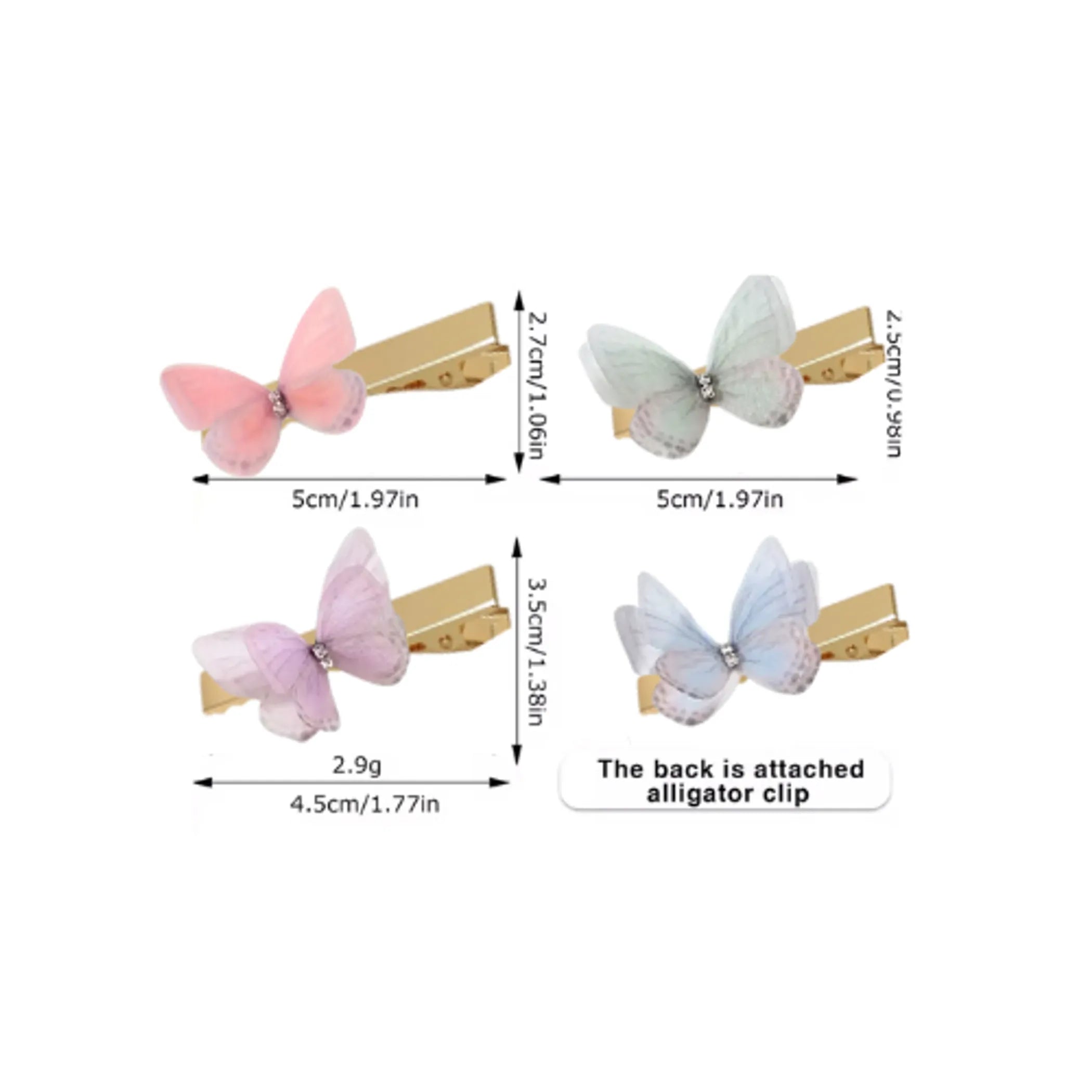 Mariposa Hair Bows