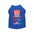Uncle Sam Style Tee Blue Patriotic Dog Shirt