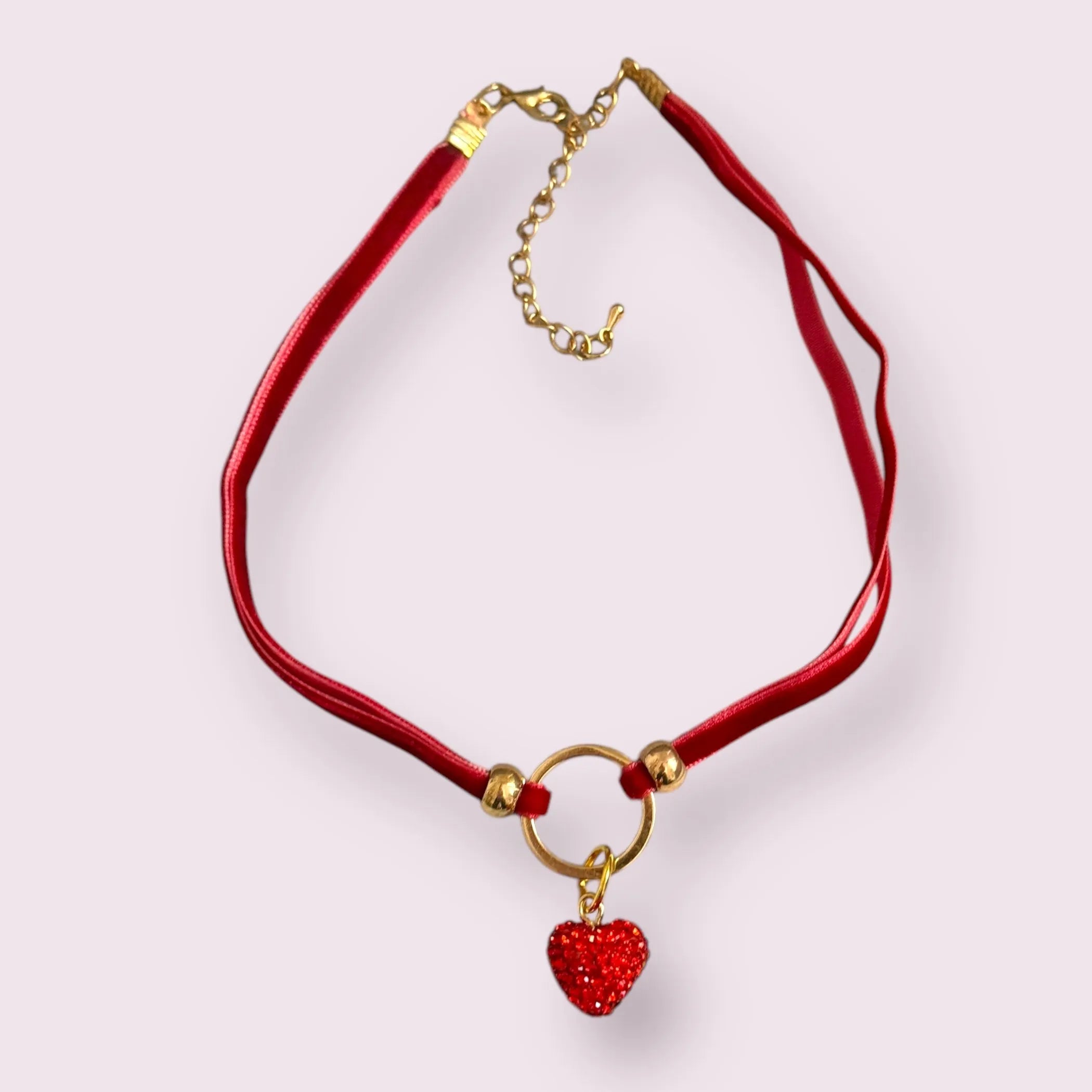 My Sweet Petite Luxury Velvet Rope Dog Collar Necklace