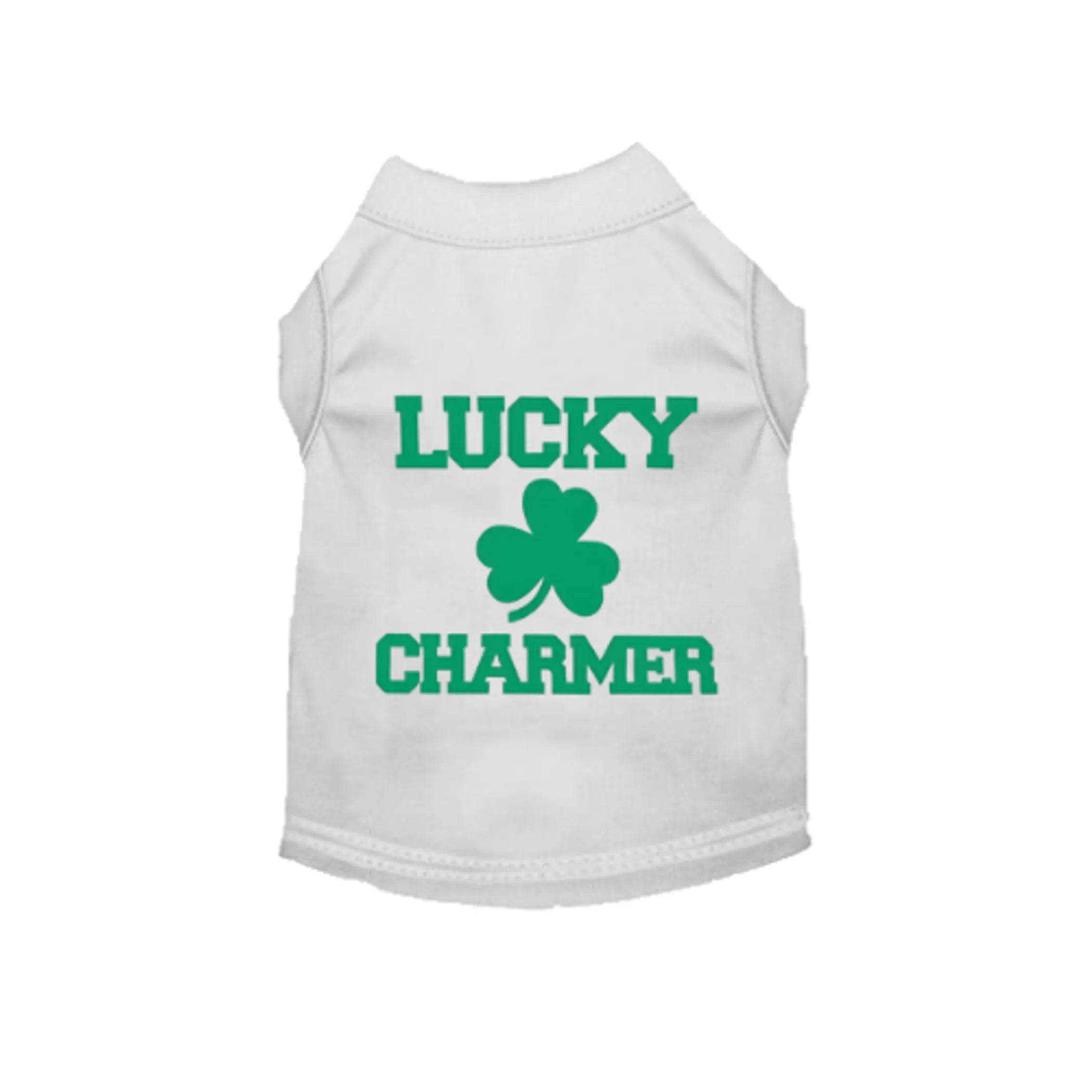 Lucky Charmer St. Patrick's Day Dog Tee