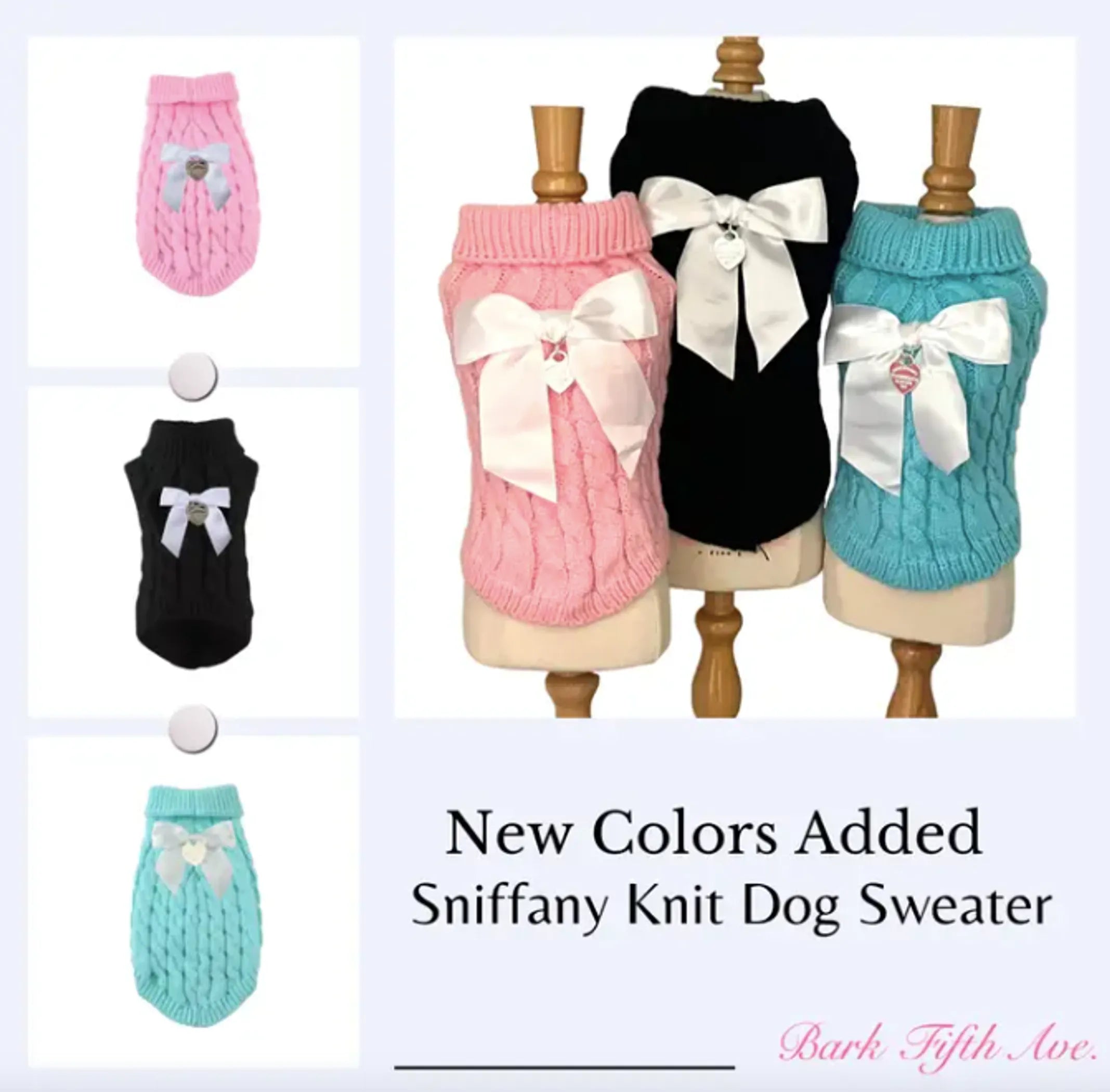 Sniffany Knit Dog Sweater