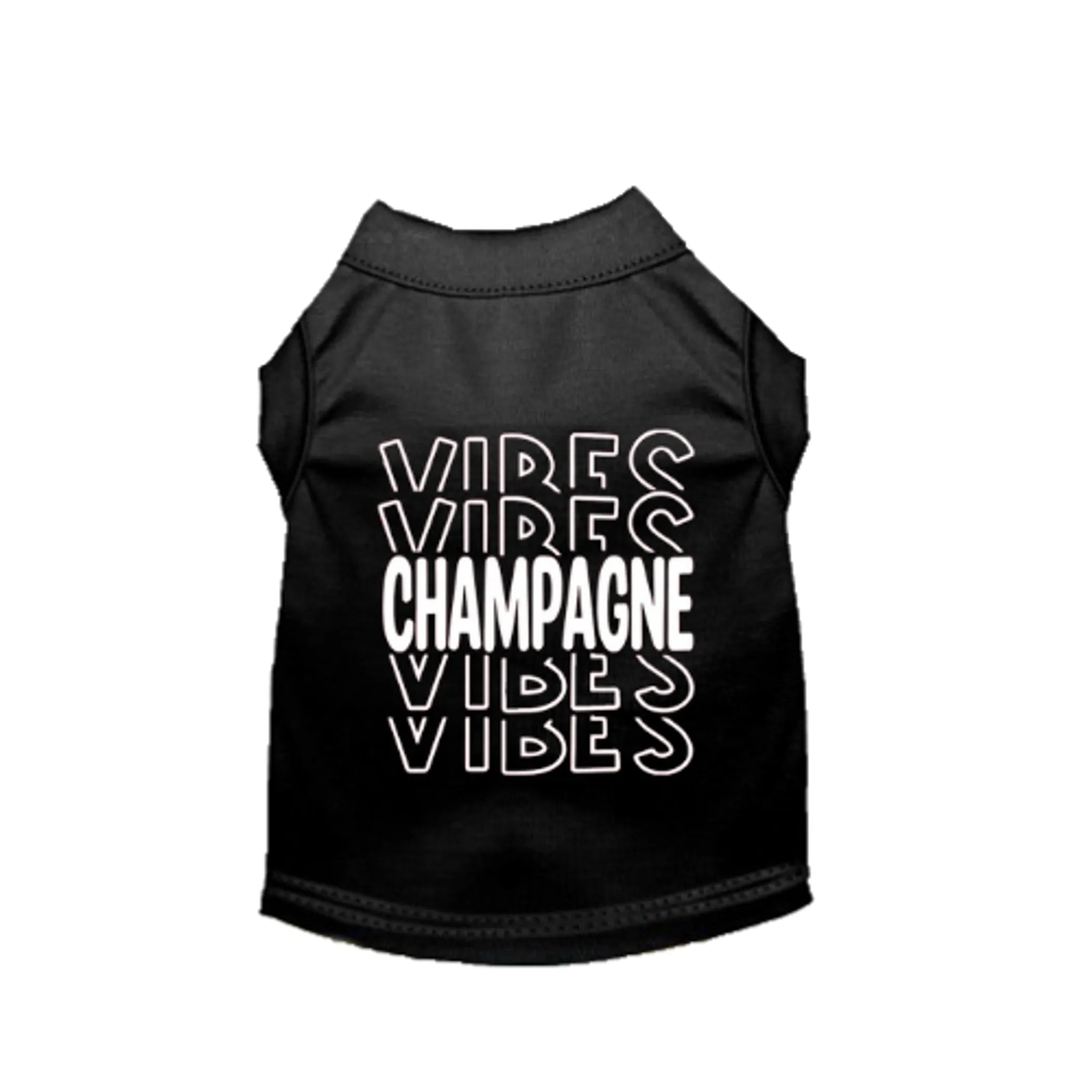 Champagne Vibes Dog Shirt