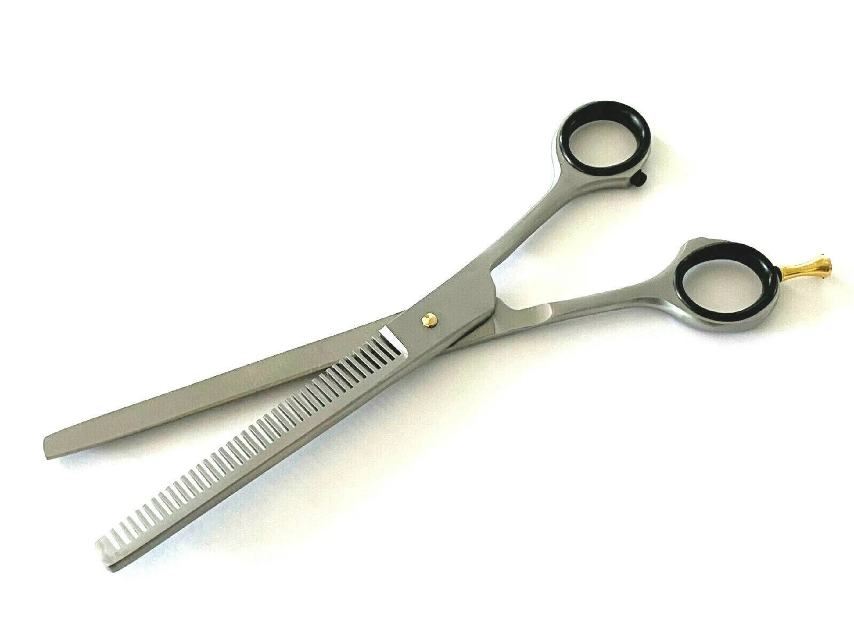 Professional German Dog Cat Pet Single Teeth Hair Trimming Thinning Scissors Shears Hashir's 00786