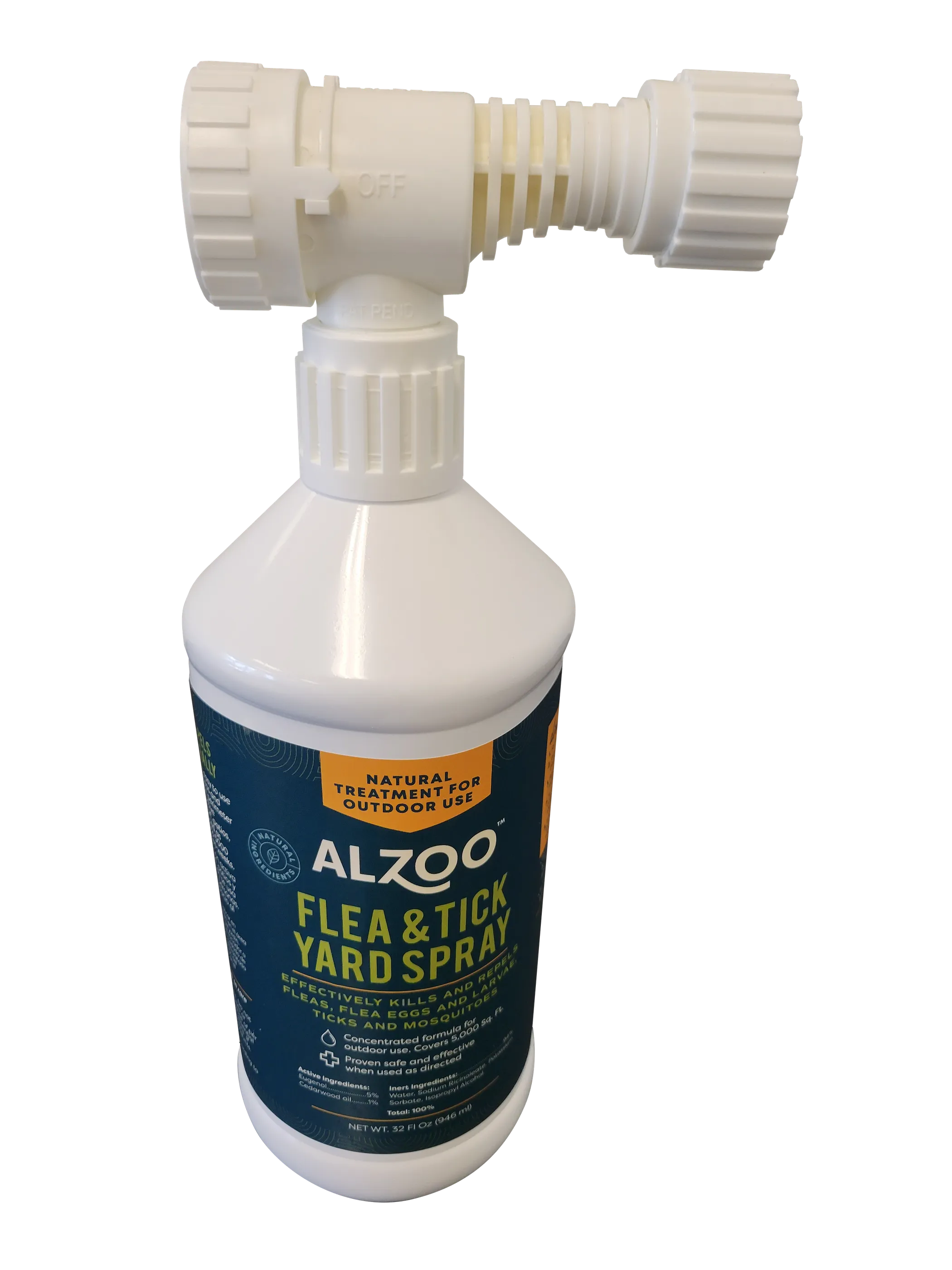 ALZOO Plant-Base Flea & Tick Yard Spray, 32oz