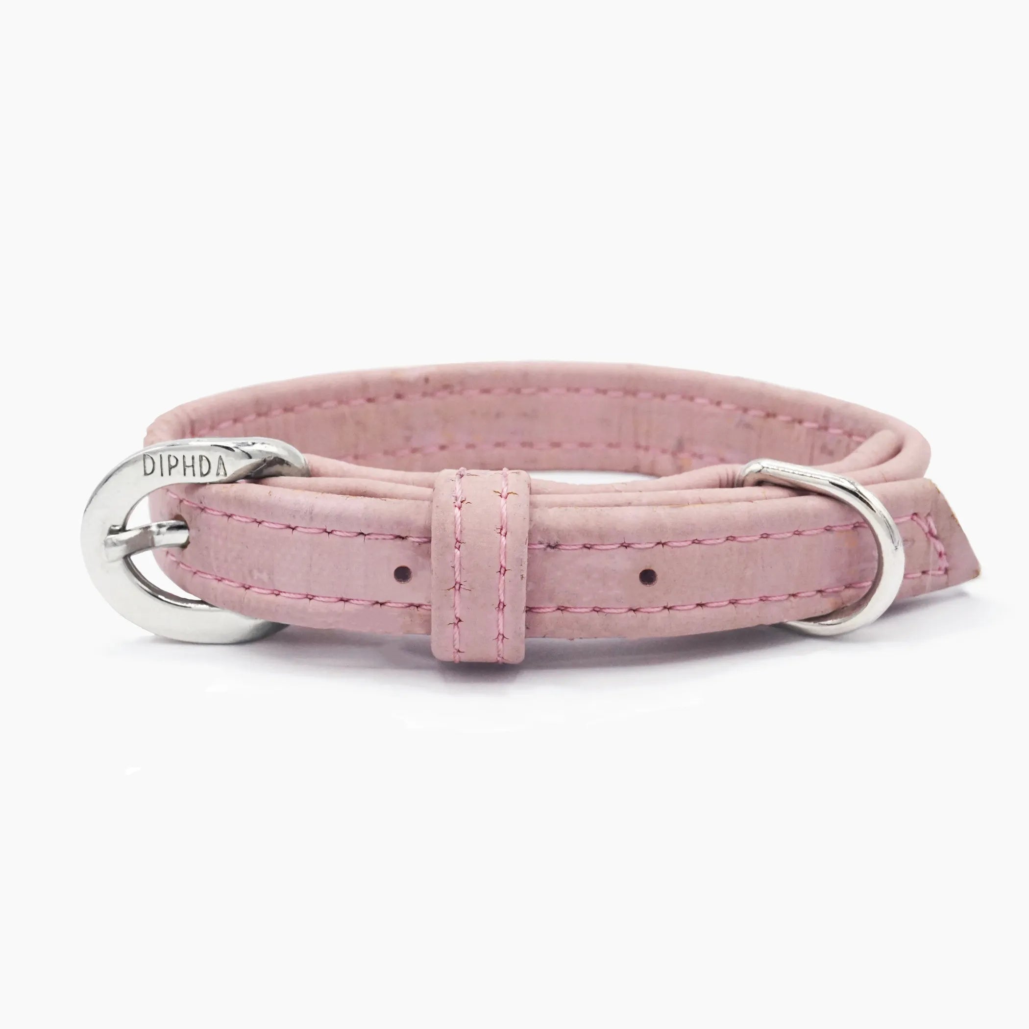 Love Pink Cork Leather Collar
