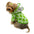 Clear View Froggy Raincoat with Fleece Lining and Detachable Hood