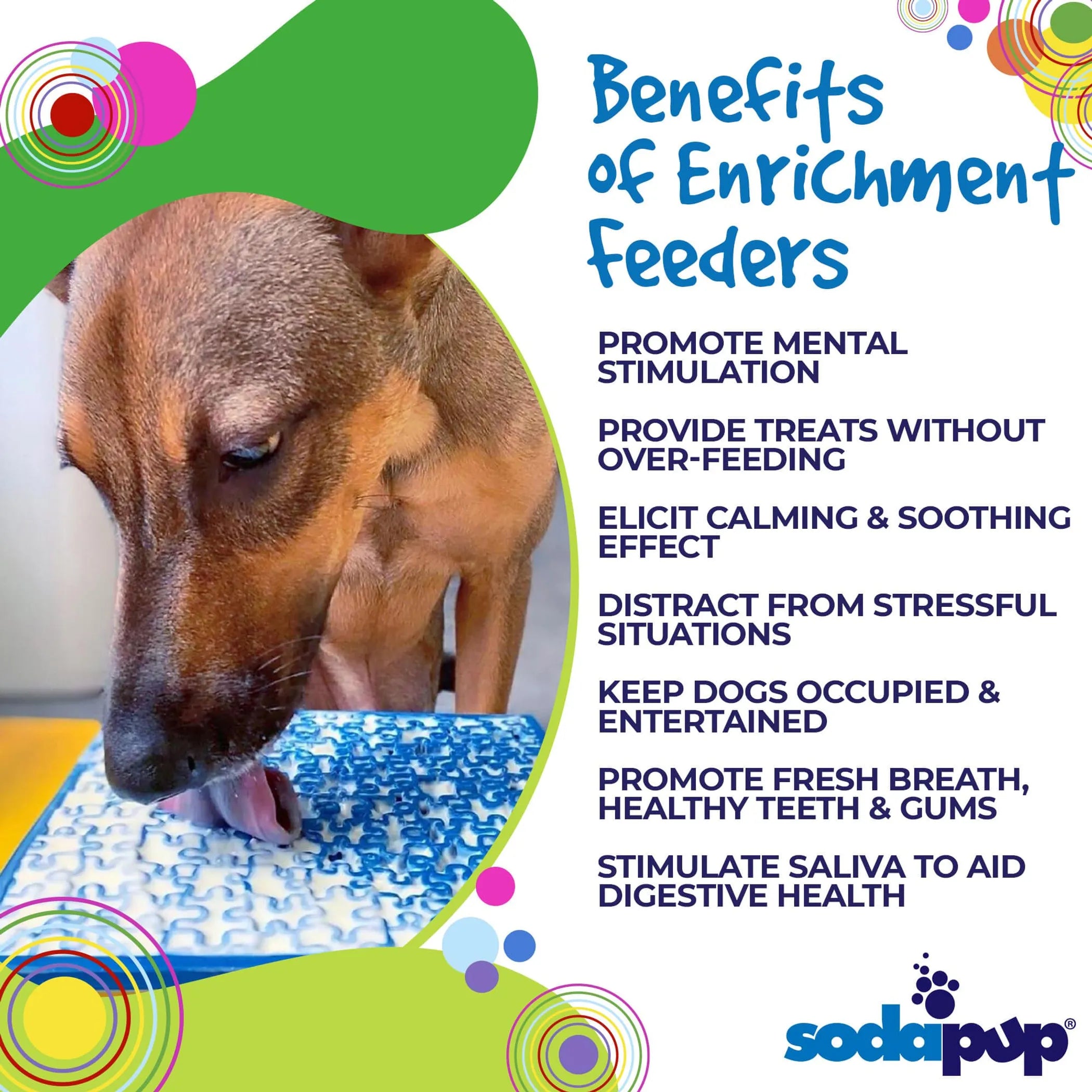 Jigsaw Design eMat Enrichment Lick Mat