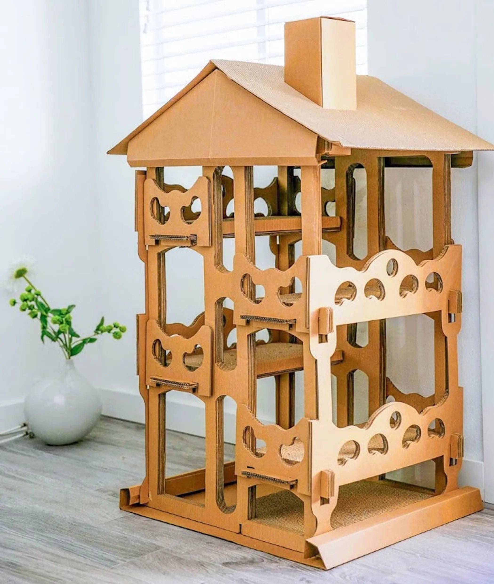 Feline Chateau Cat House